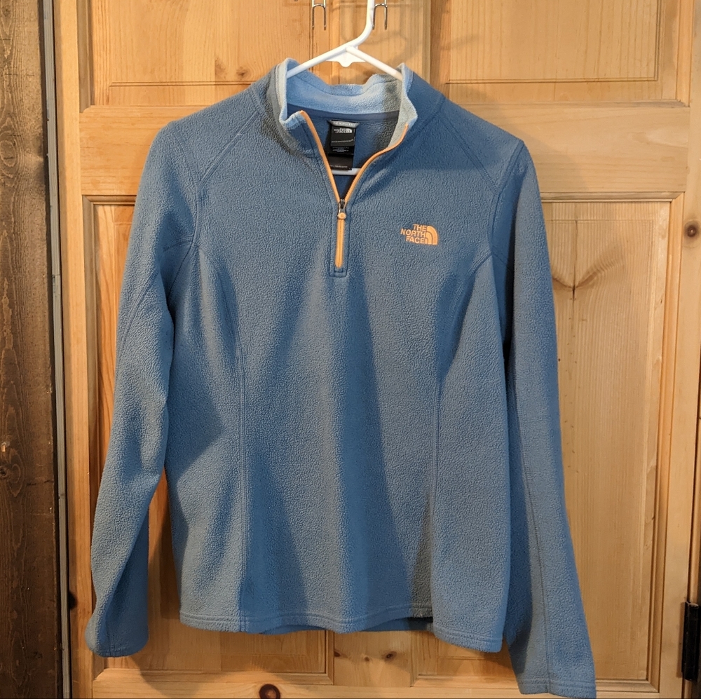 The North Face quarter zip pullover fleece